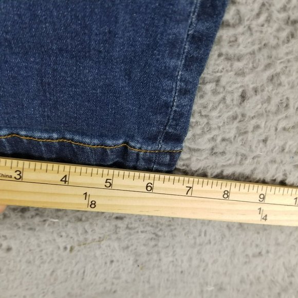 Kut From The Kloth Jeans Womens 6 Medium Wash Stretch Mid Rise Crop Straight NWT - Picture 10 of 16